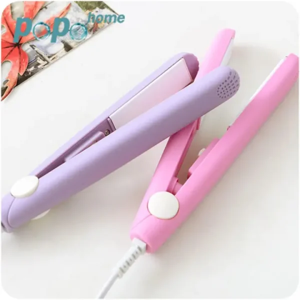 Mini Ceramic Hair Straightener Curler Portable - Quality view