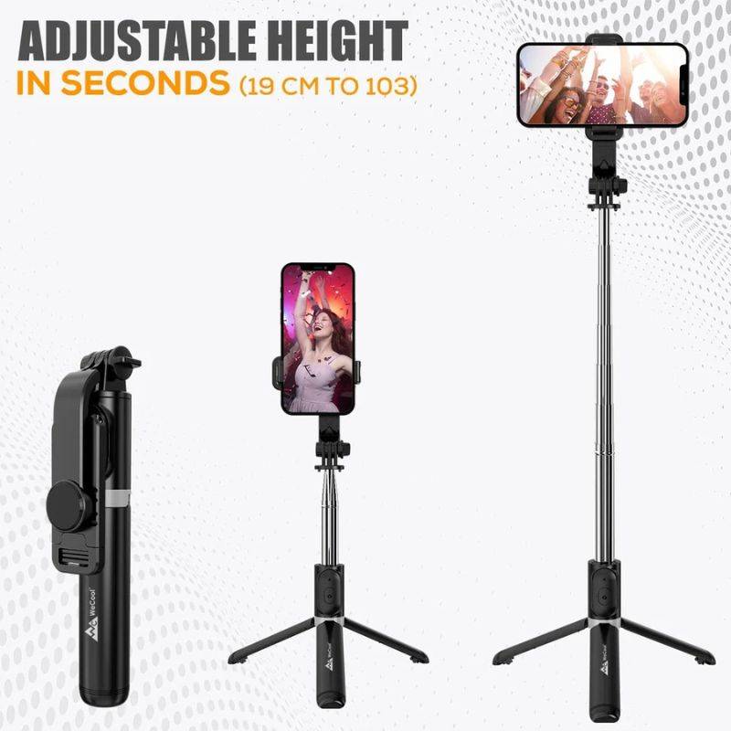 NeePho P170S Selfie Stick Tripod Bluetooth 170cm - Adjustable height