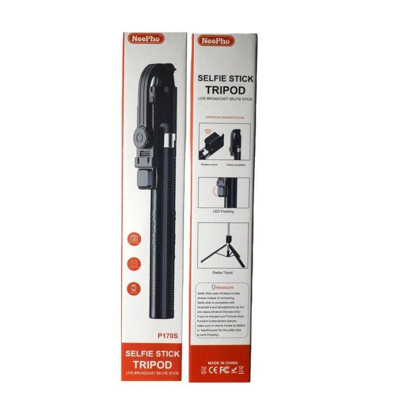 NeePho P170S Selfie Stick Tripod Bluetooth 170cm - Box display