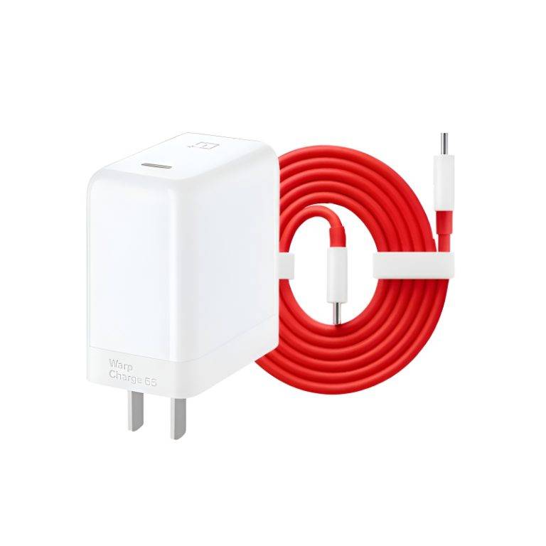 OnePlus 65W Warp Charger Adapter with Type-C Cable - Good flexibiltiy