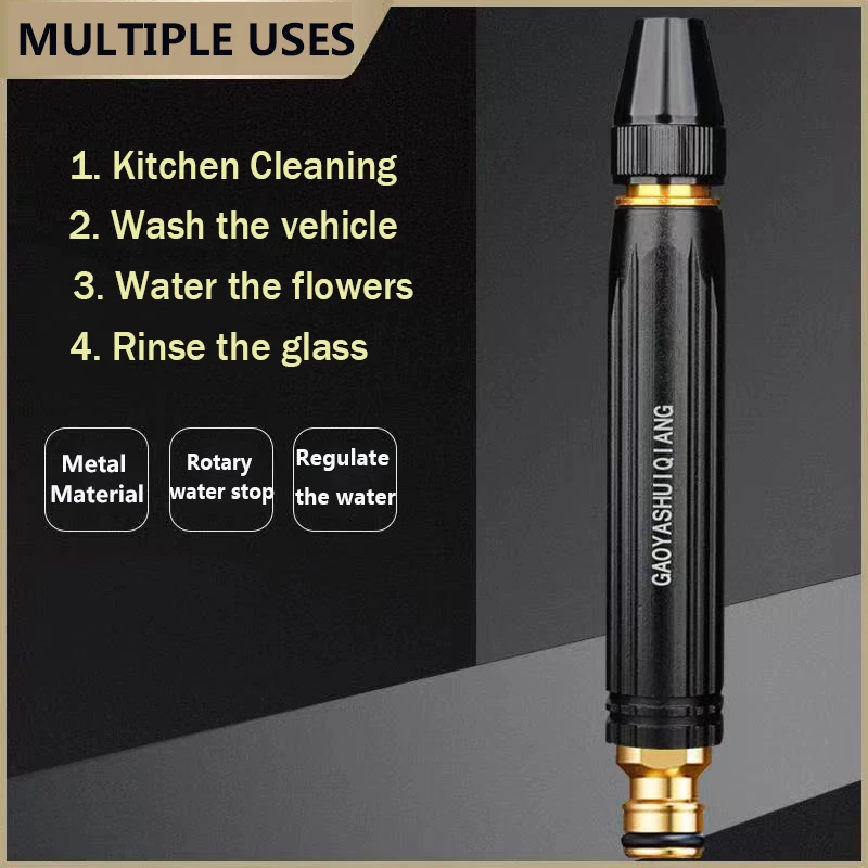 Plastic High Quality Black Spray Nozzle Multi-Use 2025 - Multiple uses