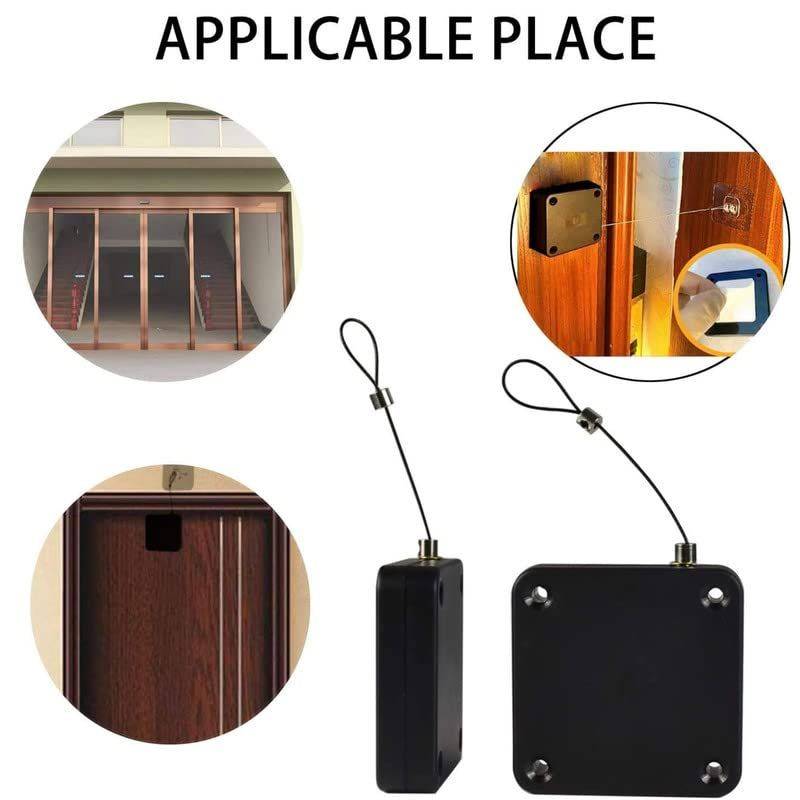 Portable Automatic Door Closer: Punch-Free Self-Closing Portable Automatic Door Closer: Punch-Free Self-Closing - Applicable places