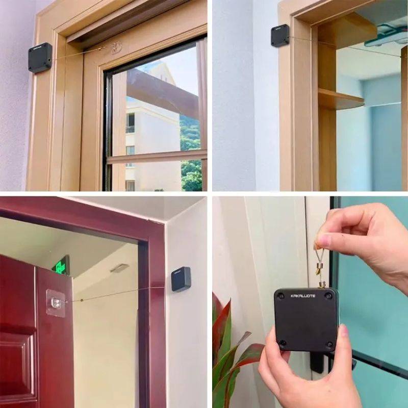 Portable Automatic Door Closer: Punch-Free Self-Closing Portable Automatic Door Closer: Punch-Free Self-Closing - Main view