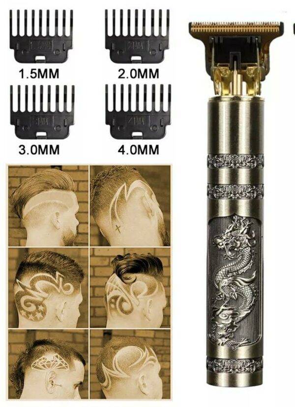 Professional T9 Trimmer Metal Body Titanium Blade 2025 - Comb sizes