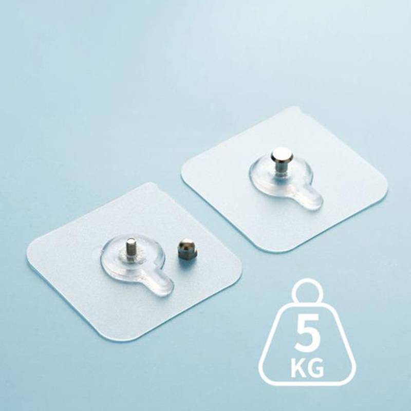 Punch Free Screw Hanger Stickers 2025 - Hold upto 5kg