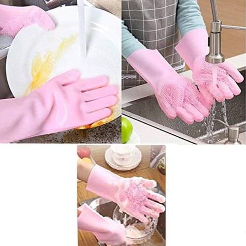 Reusable Multipurpose Washing Gloves 2025 Reusable Multipurpose Washing Gloves 2025 - Easy to clean