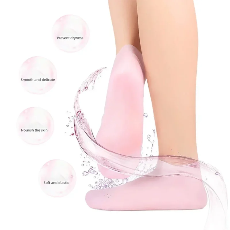 Silicone Jelly Socks Ultra-Moisturizing Gel Foot Care - Features