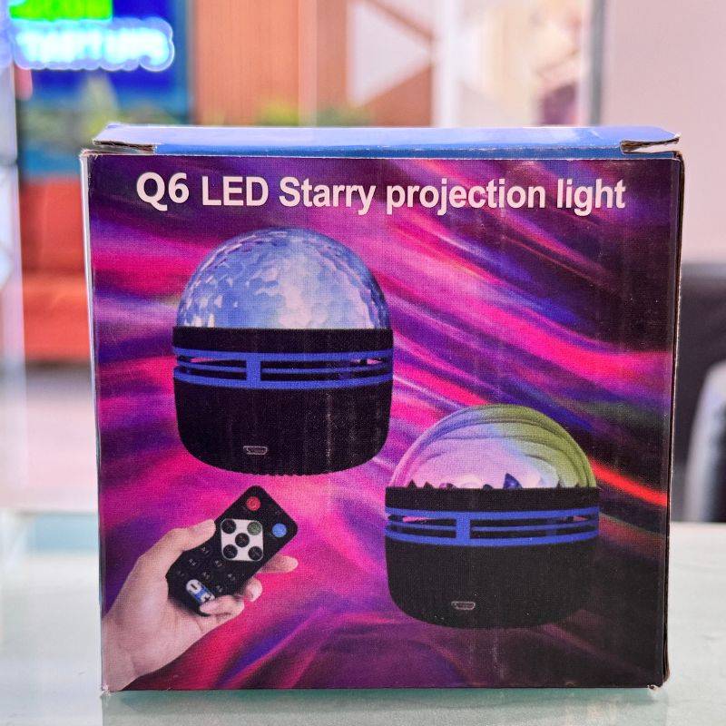 Starry Projection Light Q6 Mini LED with Remote Starry Projection Light Q6 Mini LED with Remote - Main view