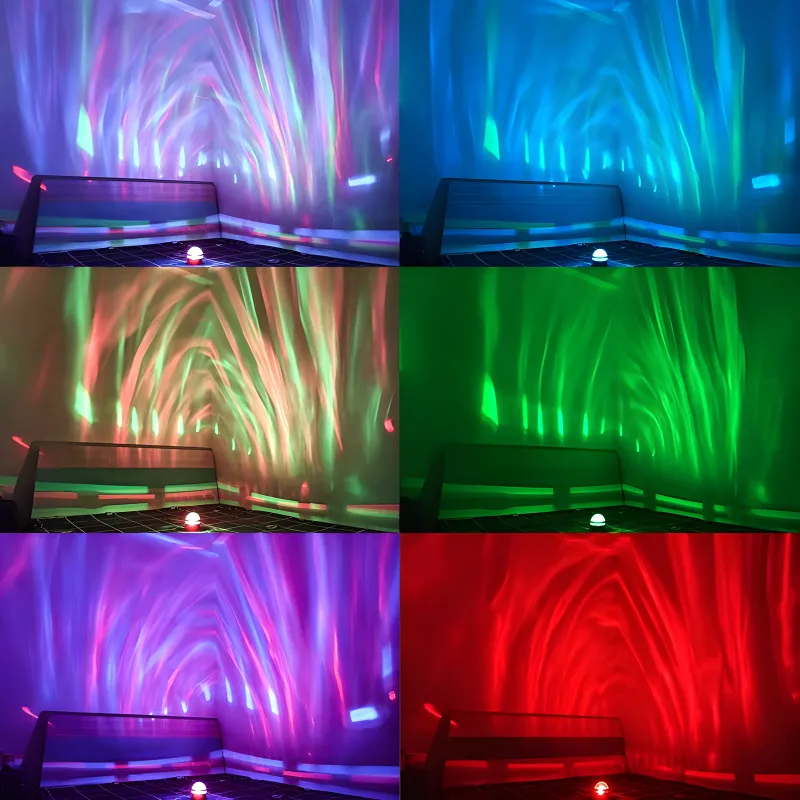 Starry Projection Light Q6 Mini LED with Remote Starry Projection Light Q6 Mini LED with Remote - Six types display