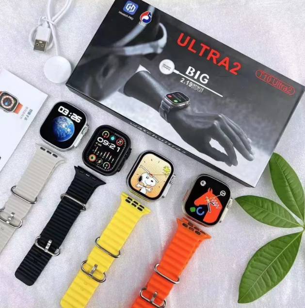 T10 Ultra 2 Smartwatch 2.09" Bluetooth T10 Ultra 2 Smartwatch 2.09" Bluetooth - Four colors display