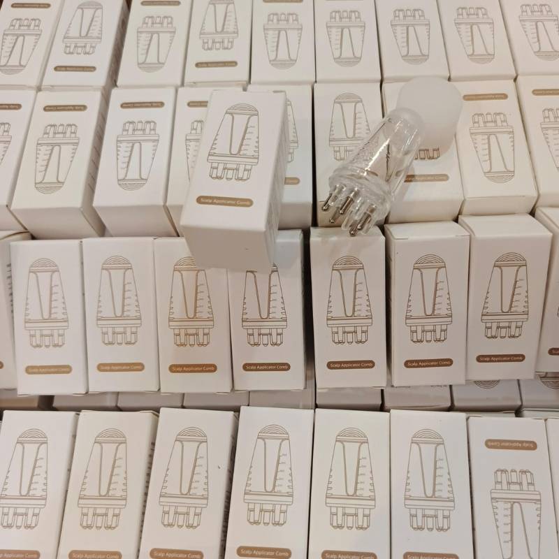 Hair Oil Applicator Comb: 2-in-1 Scalp Care Tool - Packaging box