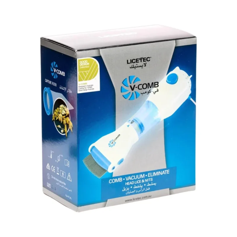 Electric V-Comb Anti Lice Machine in packing box