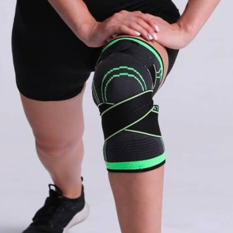 Closeup of Adjustable 3D Knee Support Band design
