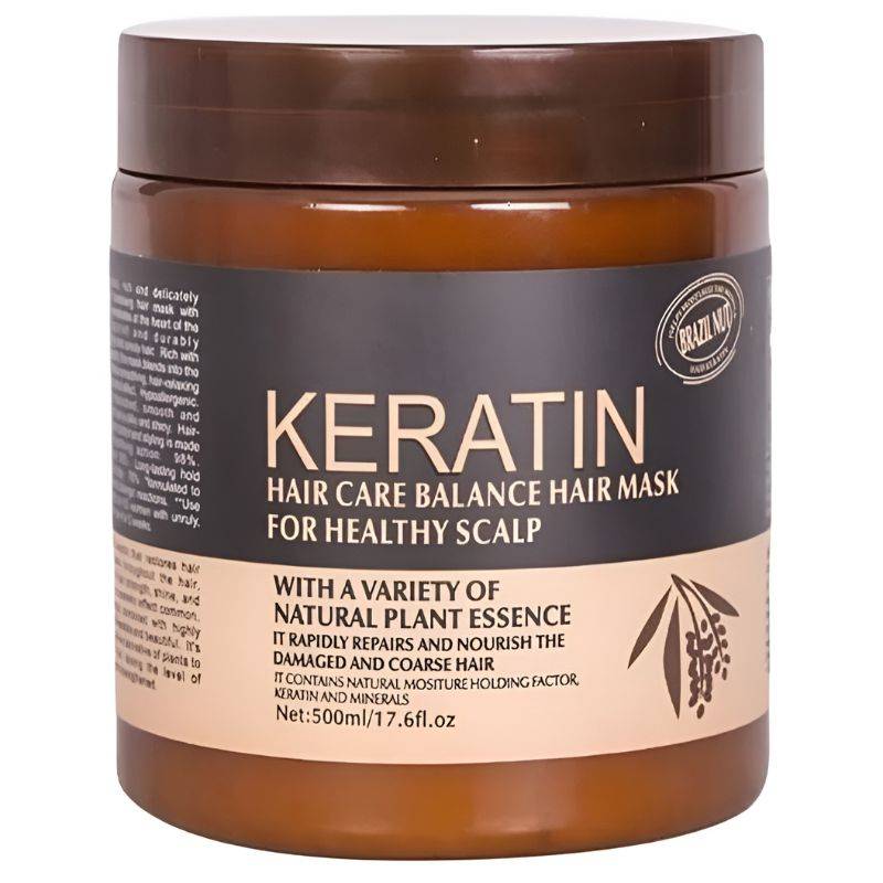 Brazil Nut Keratin Hair Mask 500ml bottle