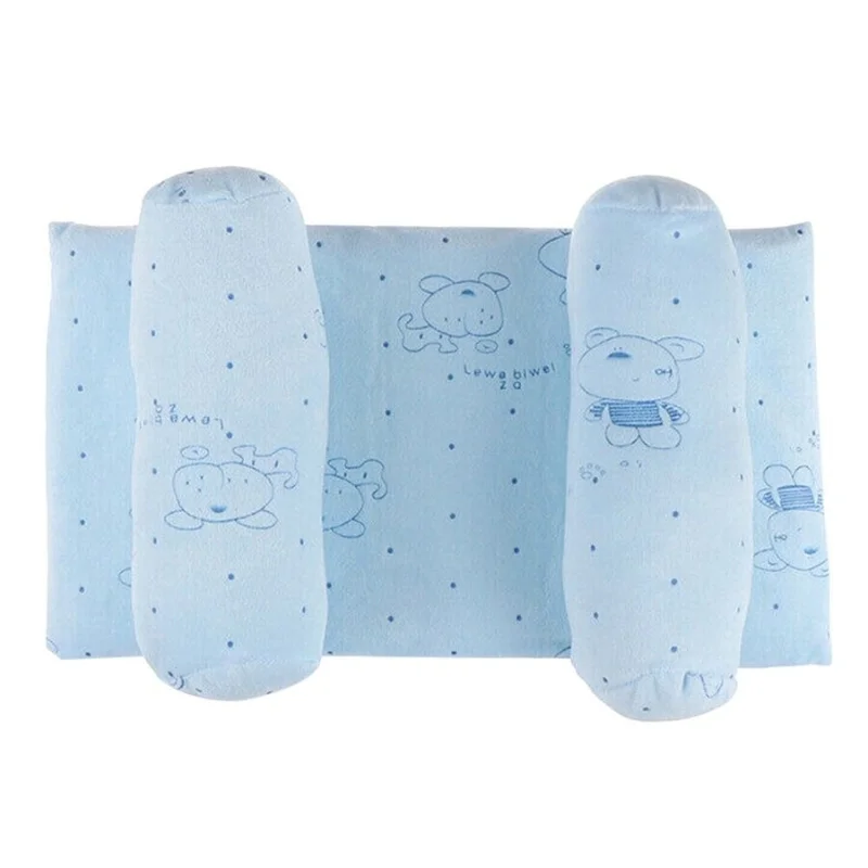 Product display of Soft Breathable Baby Head Shaping Pillow