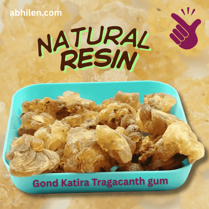 Gond Katira Tragacanth Gum whole resin for Unani remedies